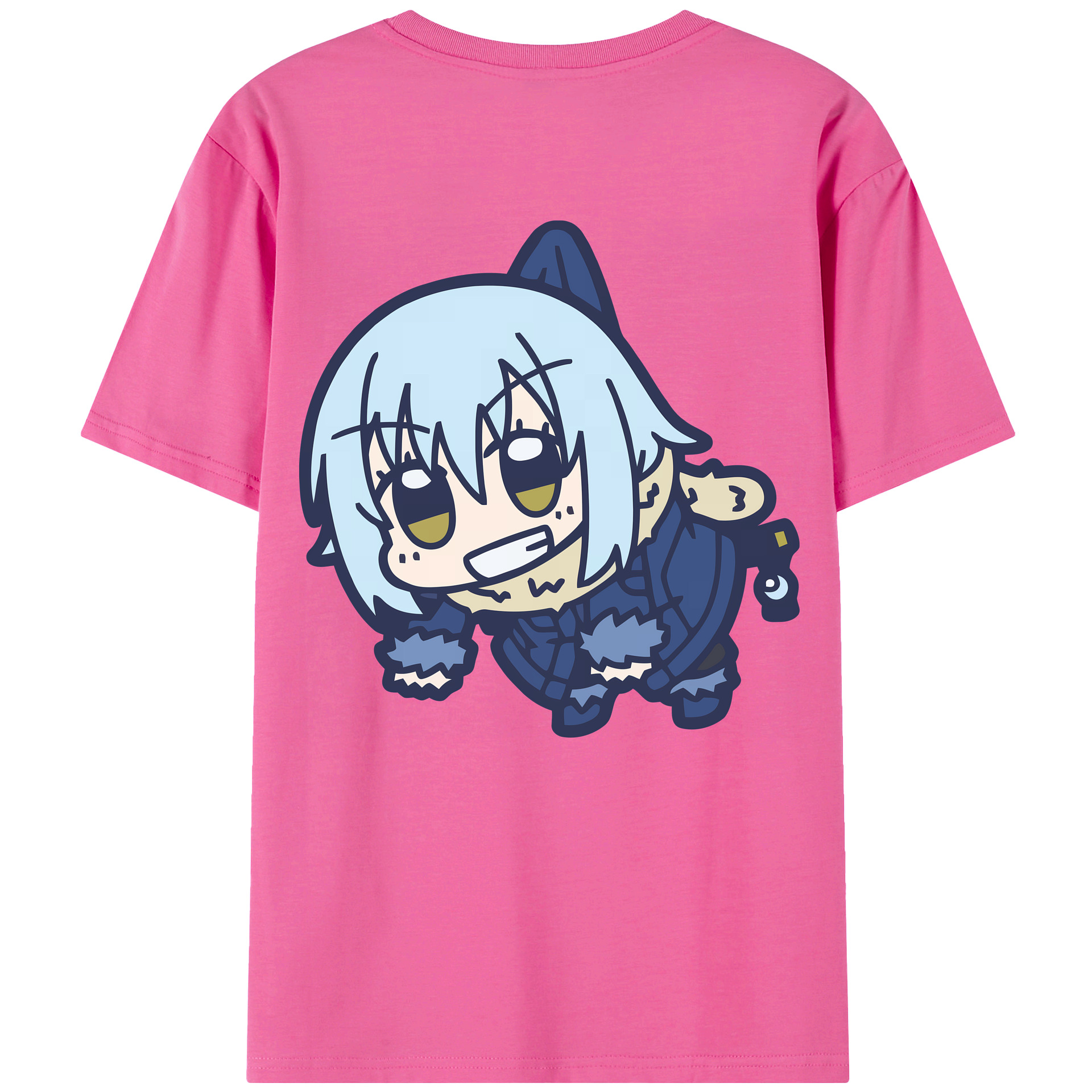 （画像用） 転スラ Regarding Reincarnated to Slime レディース半袖Tシャツ(バックプリント)